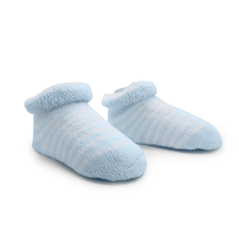 Kushies Baby Terry Socks 2 Pack - Blue