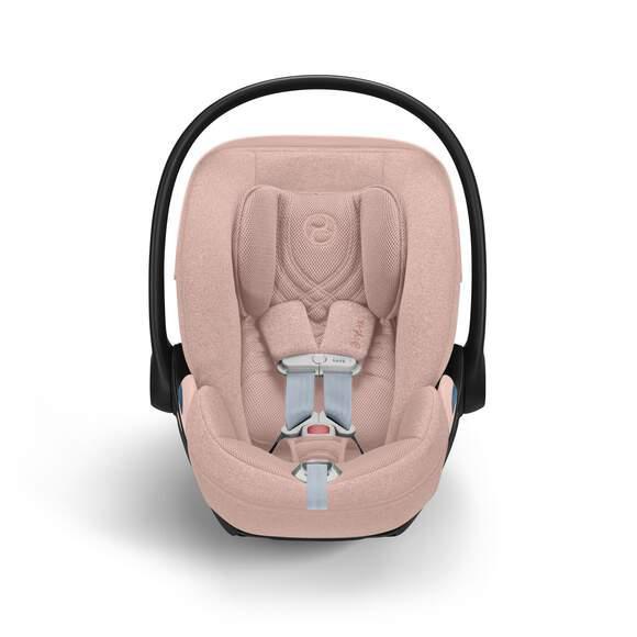 Cybex Cloud T Infant Car Seat w/ SensorSafe - Peach Pink