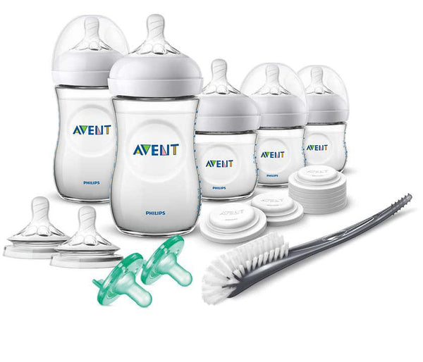 Avent Natural Baby Bottle Newborn Starter Gift Set scd206/03 - Luna Baby Modern Store