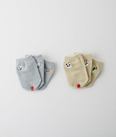 Kokacharm Socks Panda & Bear - Luna Baby Modern Store