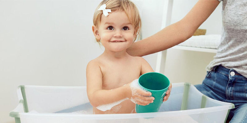 Stokke Flexi Bath Bundle - Transparent Pink