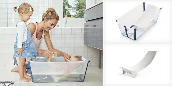 Stokke Flexi Bath Bundle - Transparent Blue