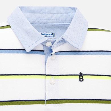 Mayoral Stripes S/s Polo - Luna Baby Modern Store