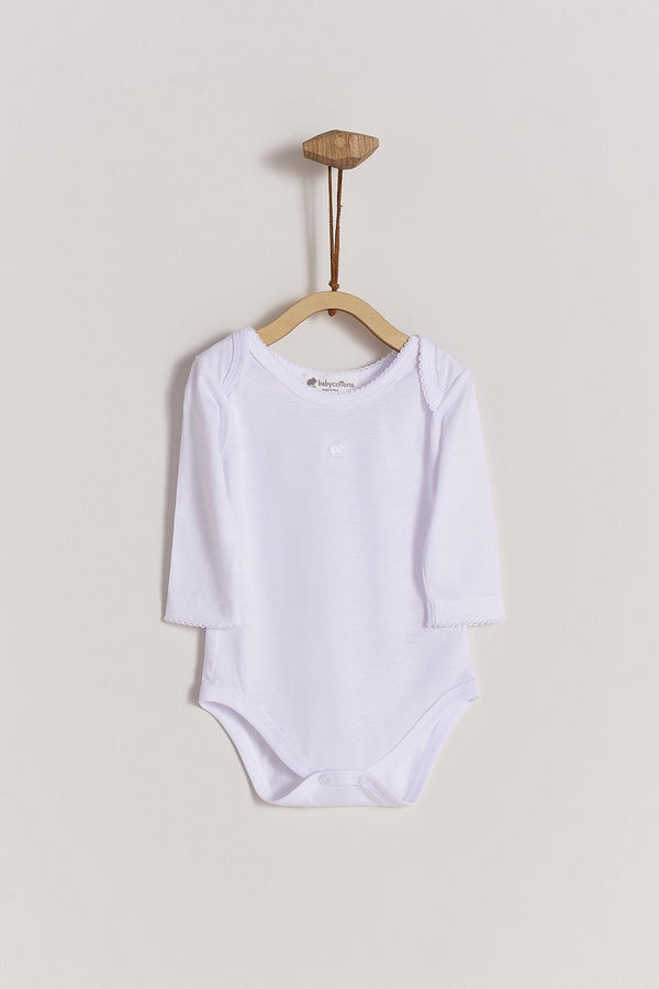 Babycottons Logo Long Sleeve Bodysuit 2-Pack