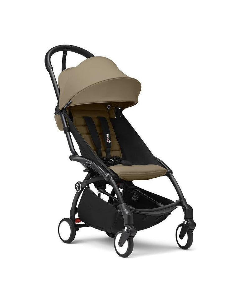 Stokke YOYO³ Stroller - Toffee On Black