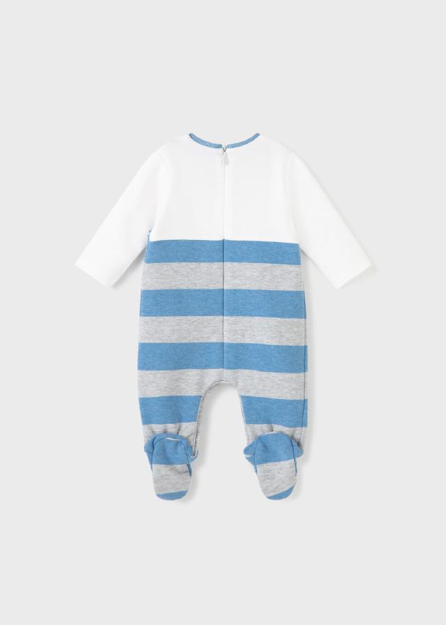 Mayoral Fleece Onesie Newborn Boy