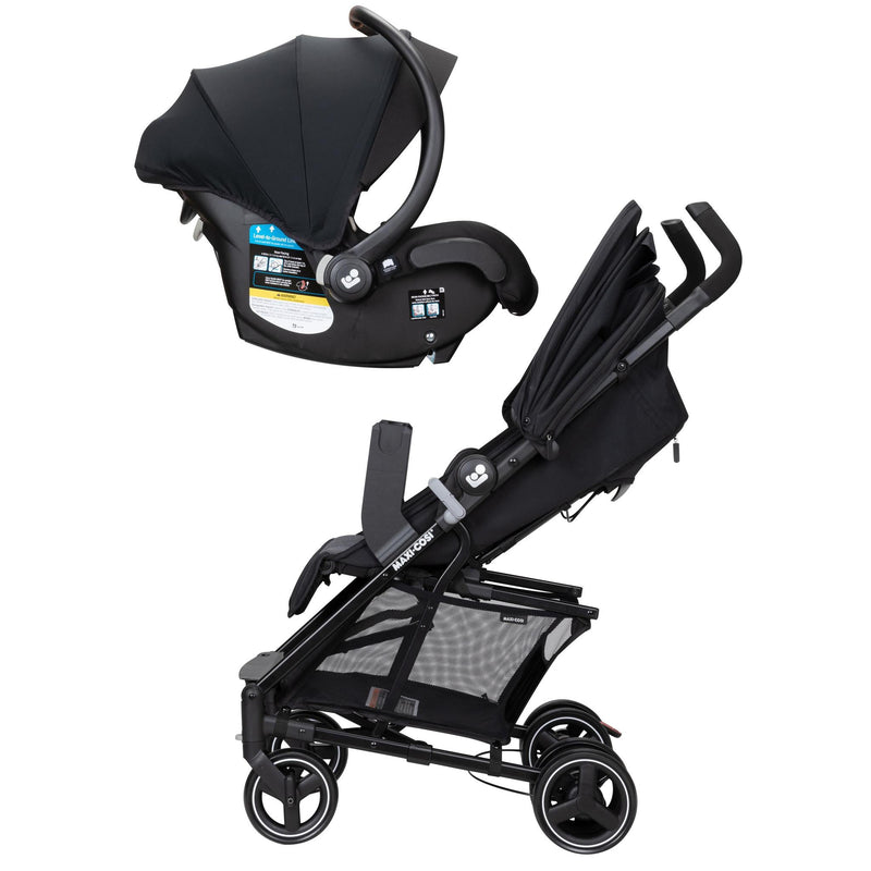 Maxi Cosi Mara XT Ultra Compact Stroller - Essential Black