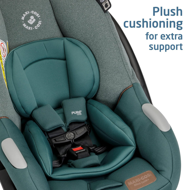 Maxi Cosi Mico Luxe+ Infant Car Seat - Essential Green