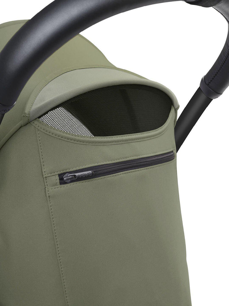 Stokke YOYO³ Stroller - Olive On Black