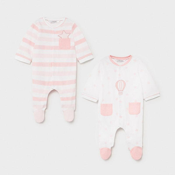 Mayoral Set Of 2 Onesies Newborn