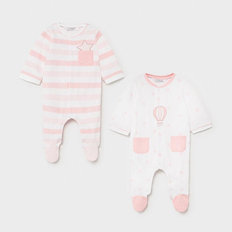 Mayoral Set Of 2 Onesies Newborn