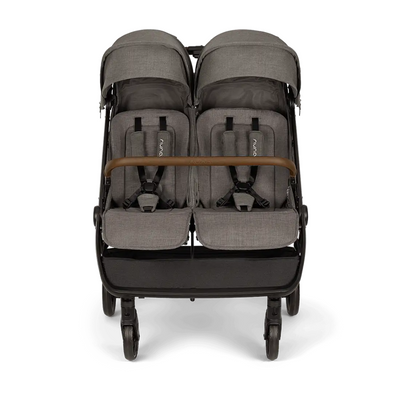 Nuna Trvl Dubl Stroller - Granite