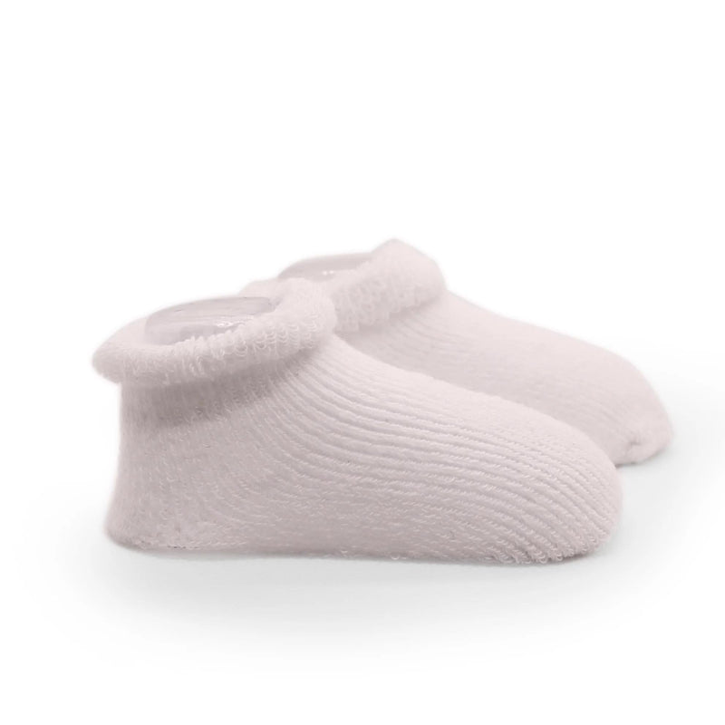 Kushies Baby Terry Socks 2 Pack - Pink