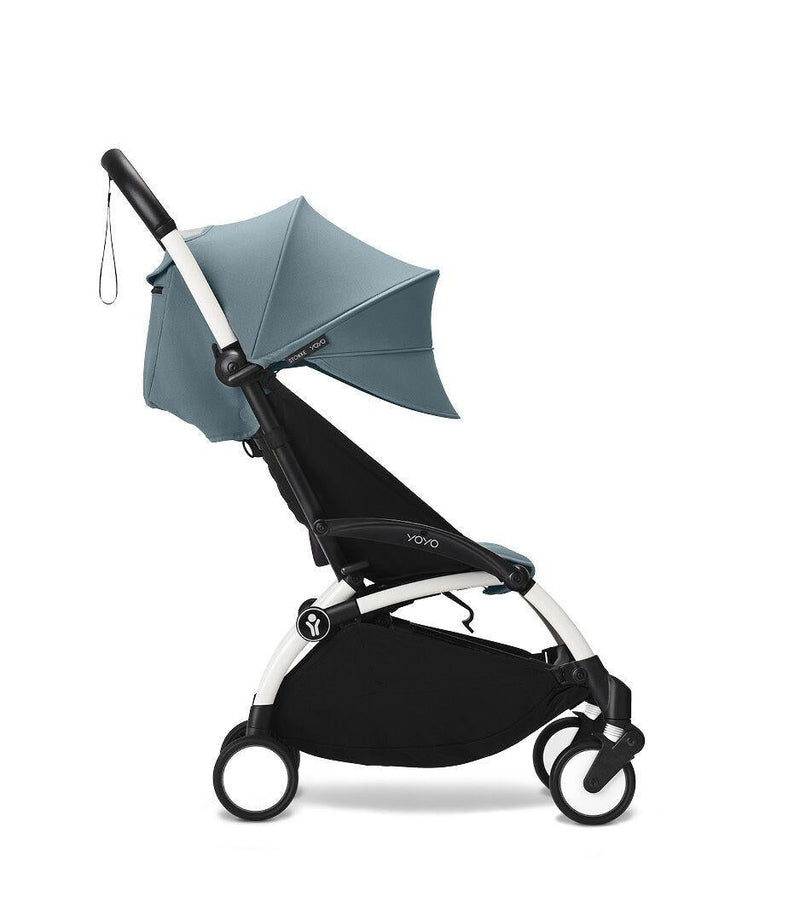 Stokke YOYO³ Stroller - Aqua On White