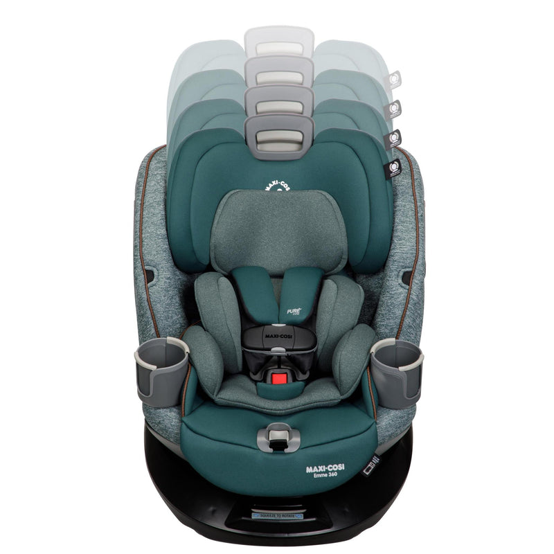 Maxi Cosi Emme 360 Rotating All-in-One Seat - Meadow Wonder