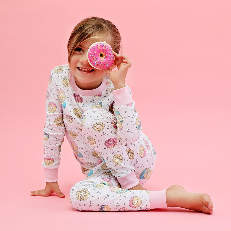 Noomie Pajama 2 Pieces Pink Donuts