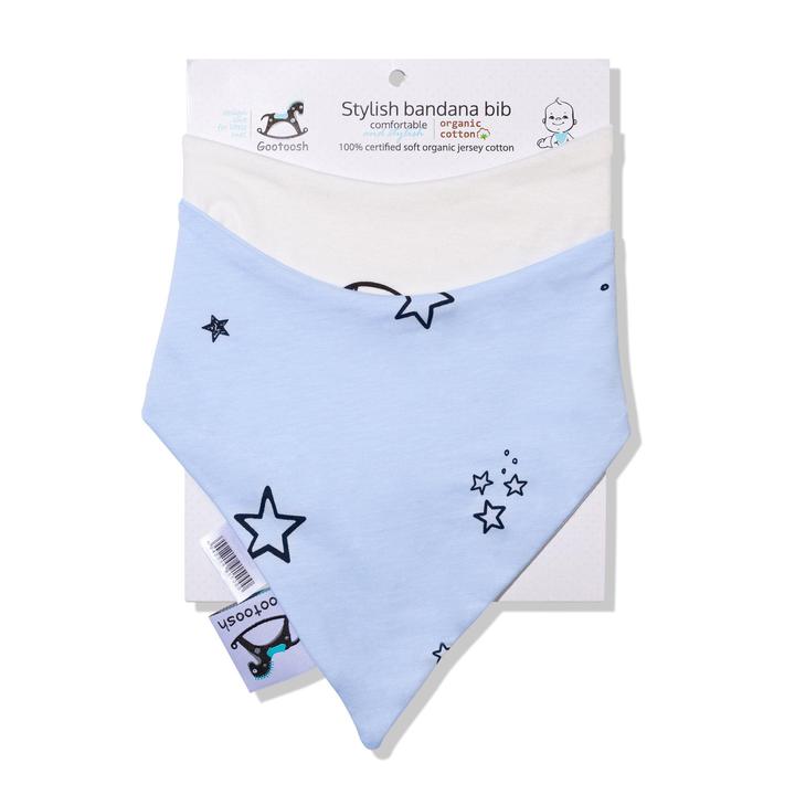 Gootoosh Stylish 2 Bandana Bibs - Luna Baby Modern Store