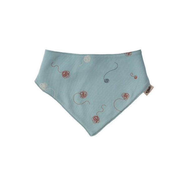 Pima Lima Bandana Baby Bib Hilo Mint