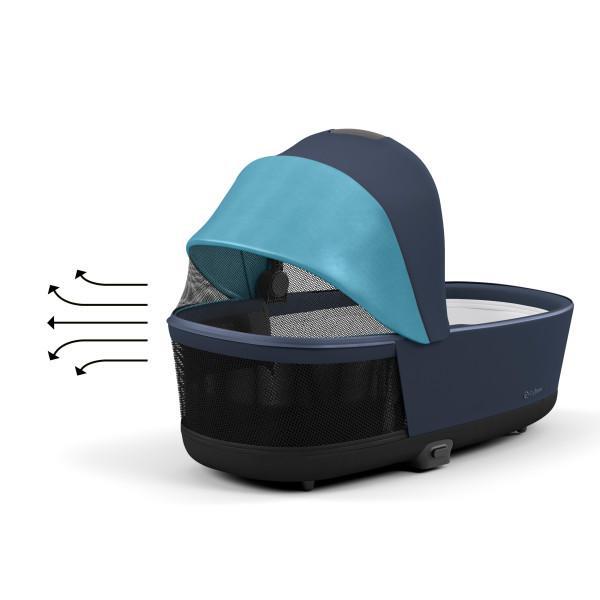 Cybex Priam 4/E-Priam 2 Lux Carry Cot - Nautical Blue