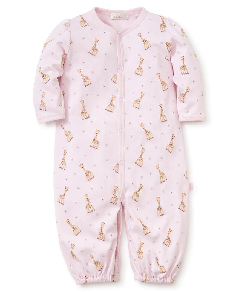 Kissy Kissy Sophie La Girafe Print Converter Gown Pink