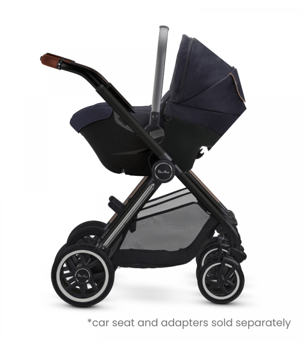 Silver Cross Reef 2 Stroller & Bassinet Bundle - Nocturne