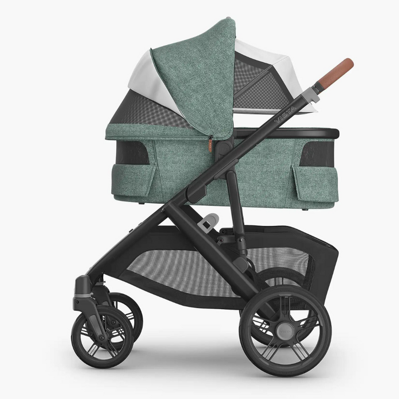 Uppababy Bassinet V3 - Gwen Green Melange/Carbon