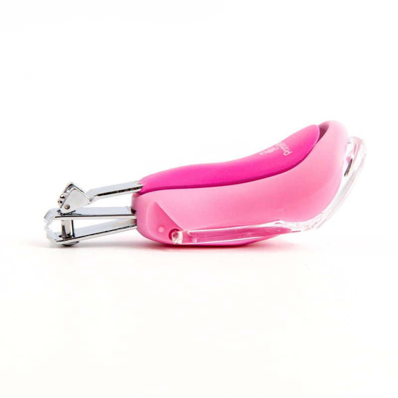 Primo Passi Nail Clipper W/ Magnifier (Pink)