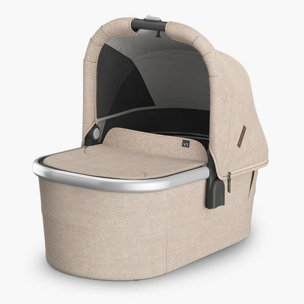 Uppababy Bassinet V3 - Declan Oat Melange/Silver