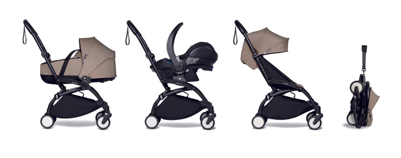 Babyzen YOYO2 6+ Complete Stroller Black Frame / Taupe