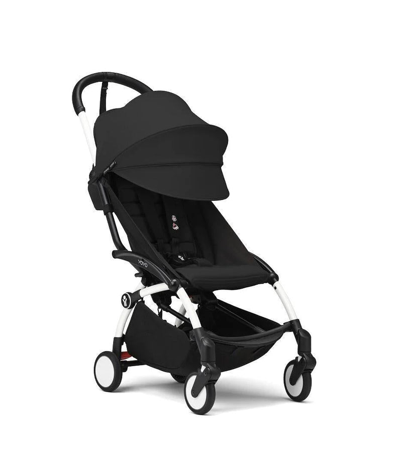 Stokke YOYO³ Stroller - Black On White