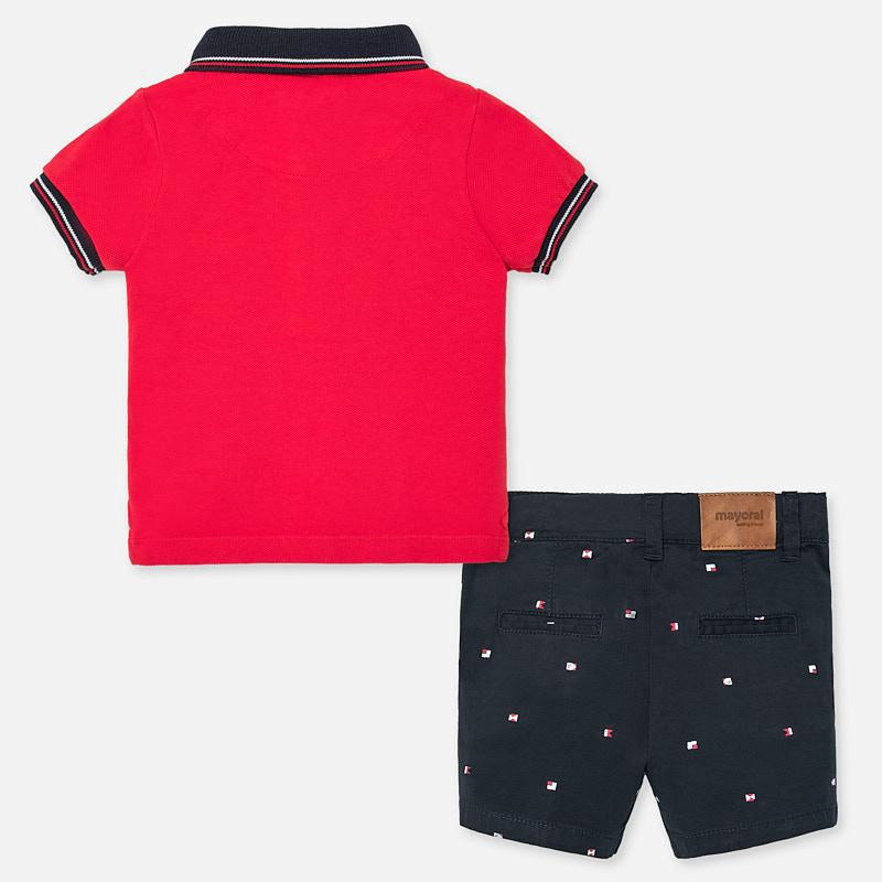 Mayoral Printed Polo Short Set - Luna Baby Modern Store