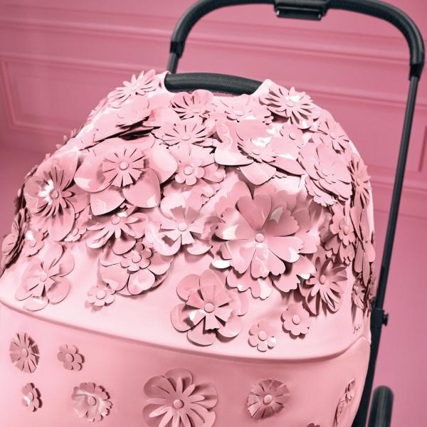 Cybex Priam 4/E-Priam 2 Lux Carry Cot - Simply Flowers Pale Blush