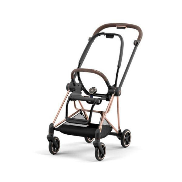 Cybex Mios 3 Stroller Frame - Rose Gold/Brown