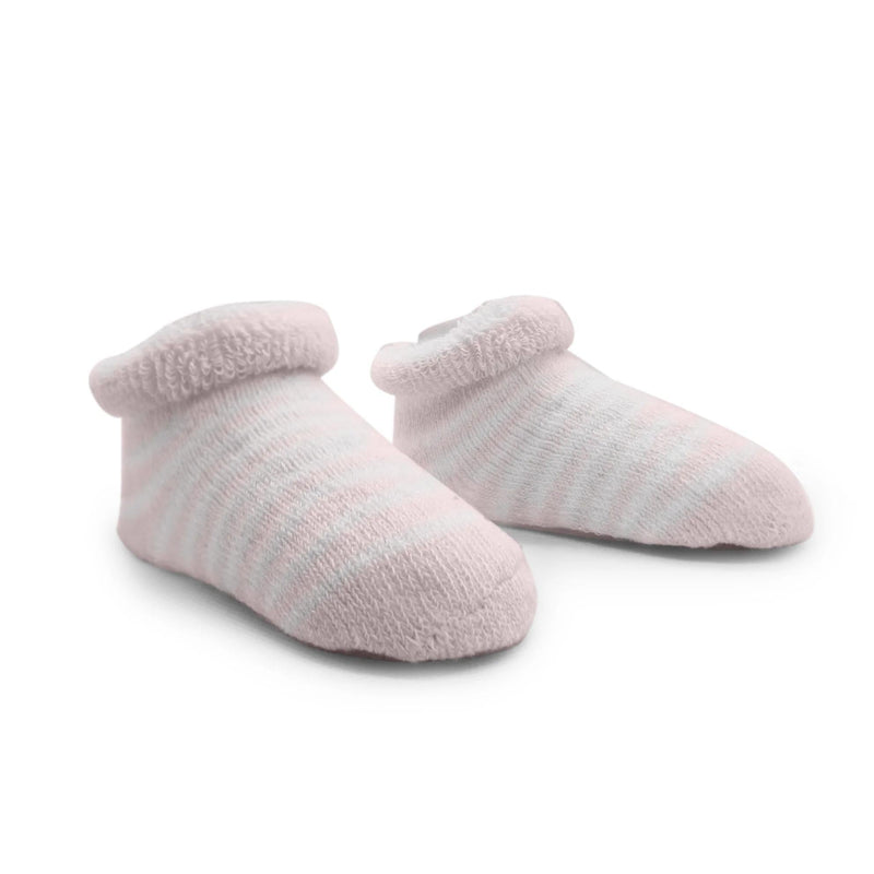 Kushies Baby Terry Socks 2 Pack - Pink