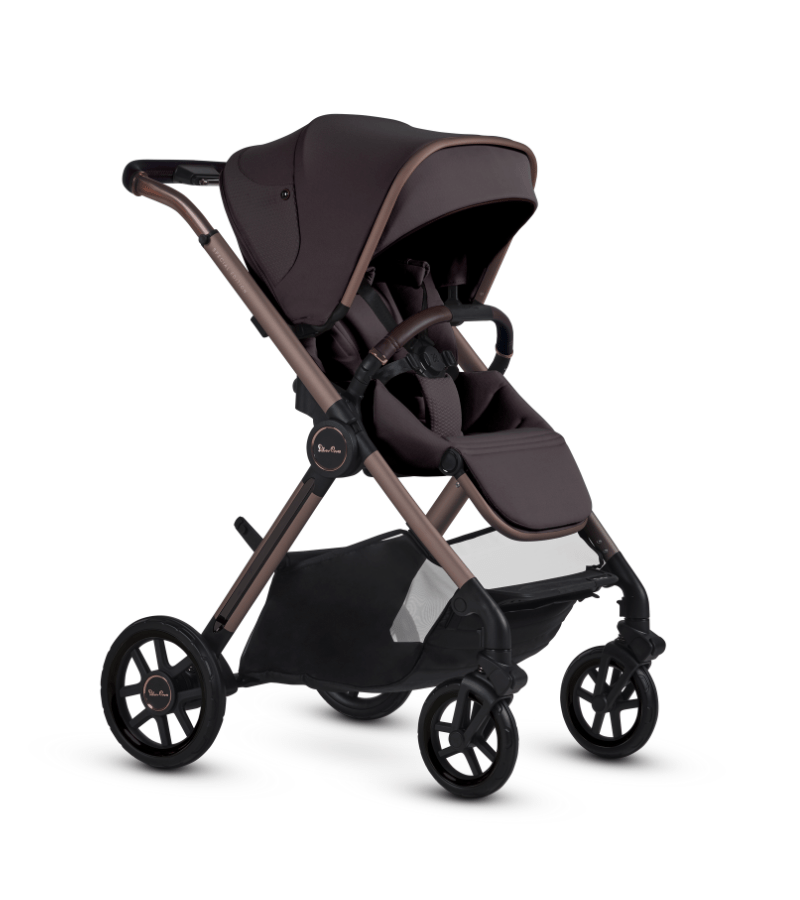 Silver Cross Reef 2 Stroller & Bassinet Bundle - Ganache