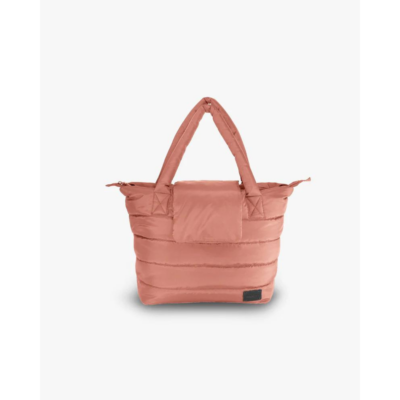 7 AM Voyage Capri Diaper Crossbody Tote - Rose Dawn