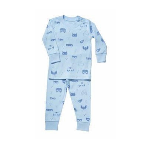 Noomie Pajama 2 Pieces Blue Masks