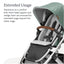 Uppababy Infant SnugSeat Gray