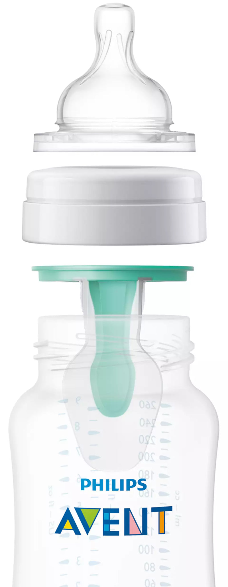 Avent Anti-Colic Baby Bottle With AirFree Vent Newborn Gift Set With Snuggle - Blue