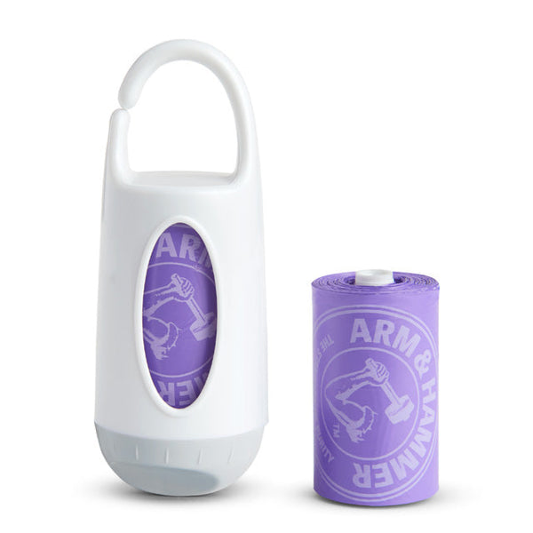 Munchkin Arm & Hammer Change & Toss Diaper Bag Dispenser - Purple