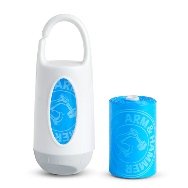 Munchkin Arm & Hammer Change & Toss Diaper Bag Dispenser - Blue