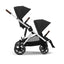 Assento Extra Para Carrinho Cybex Gazelle S Moon Black (Silver Frame) - Cybex Babytunes