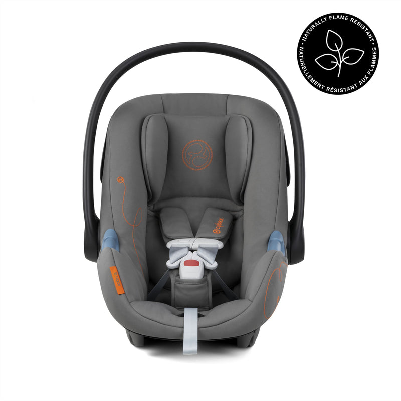 Cybex Aton G Infant Car Seat w/ SensorSafe - Lava Grey