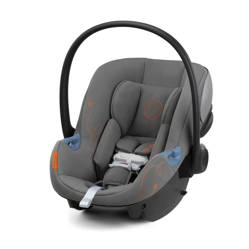 Cybex Aton G Infant Car Seat w/ SensorSafe - Lava Grey