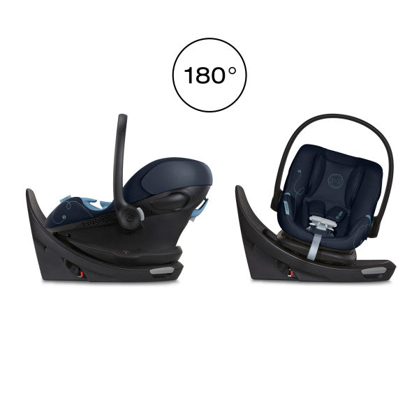 Cybex Aton G Swivel Infant Car Seat w/ SensorSafe - Ocean Blue