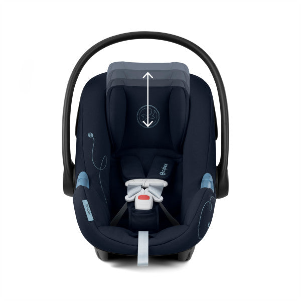 Cybex Aton G Swivel Infant Car Seat w/ SensorSafe - Ocean Blue