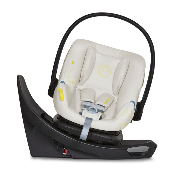 Cybex Aton G Swivel Infant Car Seat w/ SensorSafe - Seashell Beige