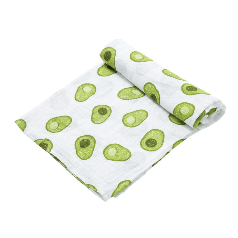 Angel Dear Swaddle Blanket Avocado Muslin