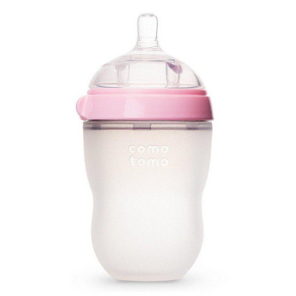 Como Tomo Baby Bottle 250ml / 8oz Pink