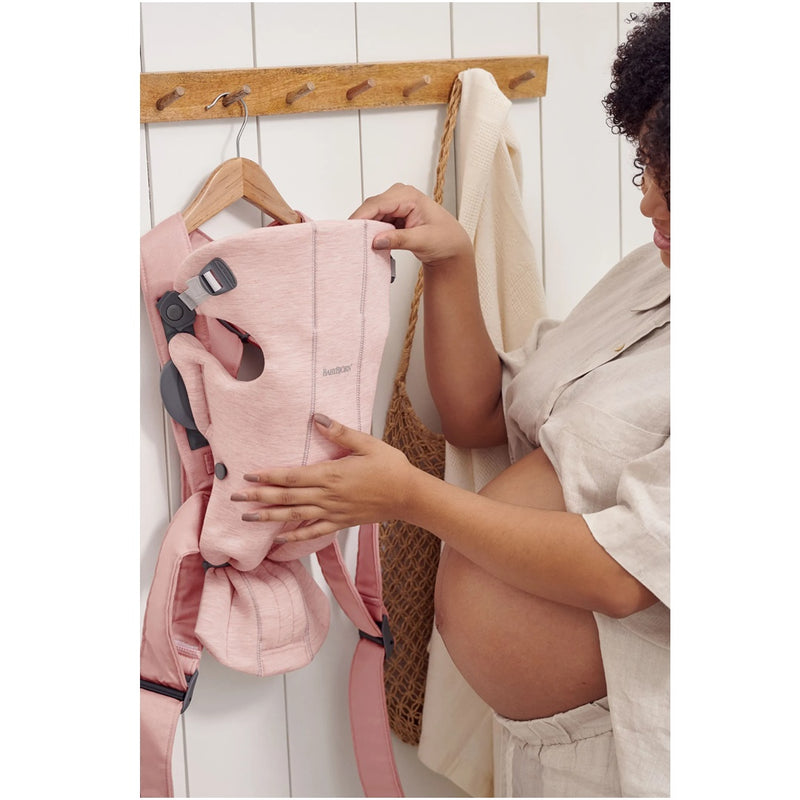 BabyBjörn Baby Carrier Mini 3D Jersey - Light pink